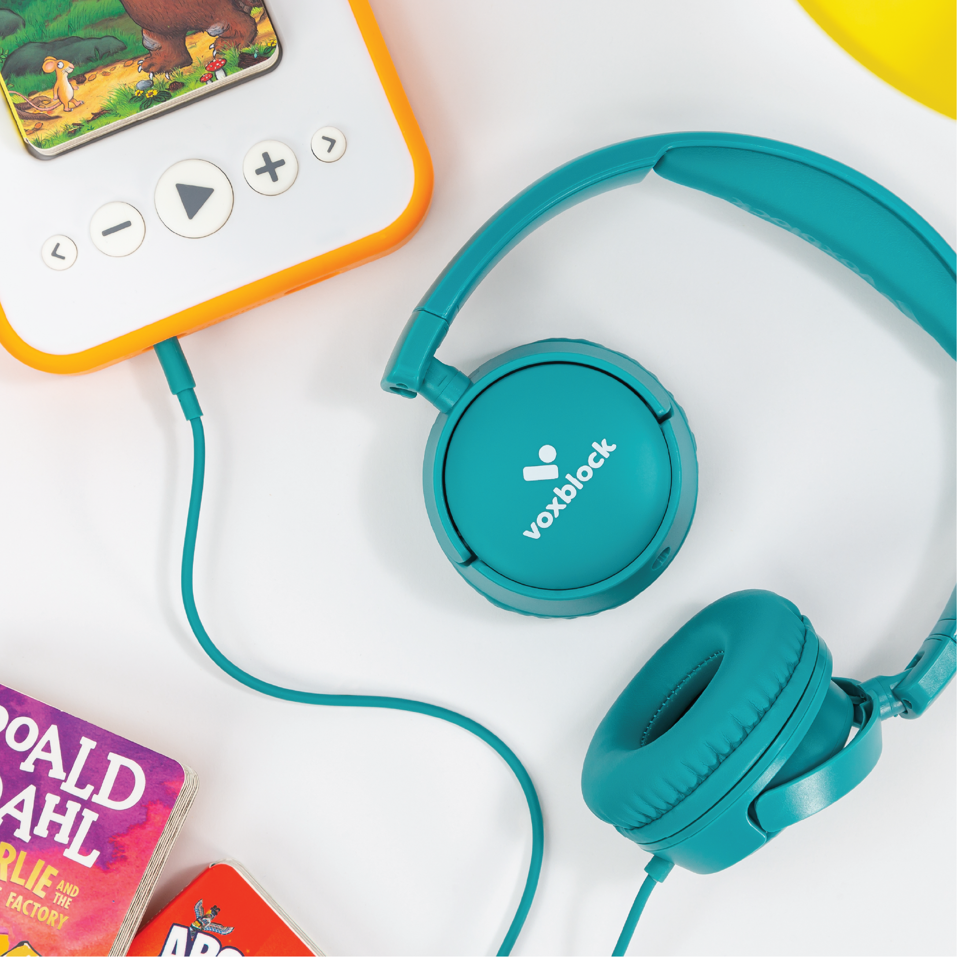 Voxblock Headphones - Volume-Limiting Kids Headphones | Mucky Wolf