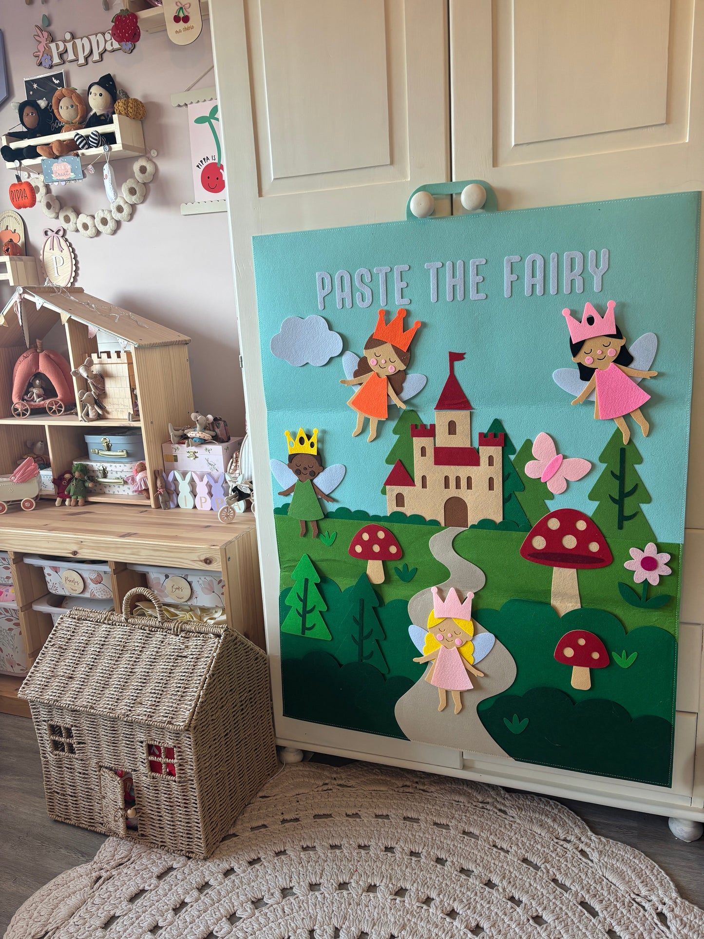Fairy Felt Play Board | Storytelling Sensory Toy for Kids | Mucky Wolf