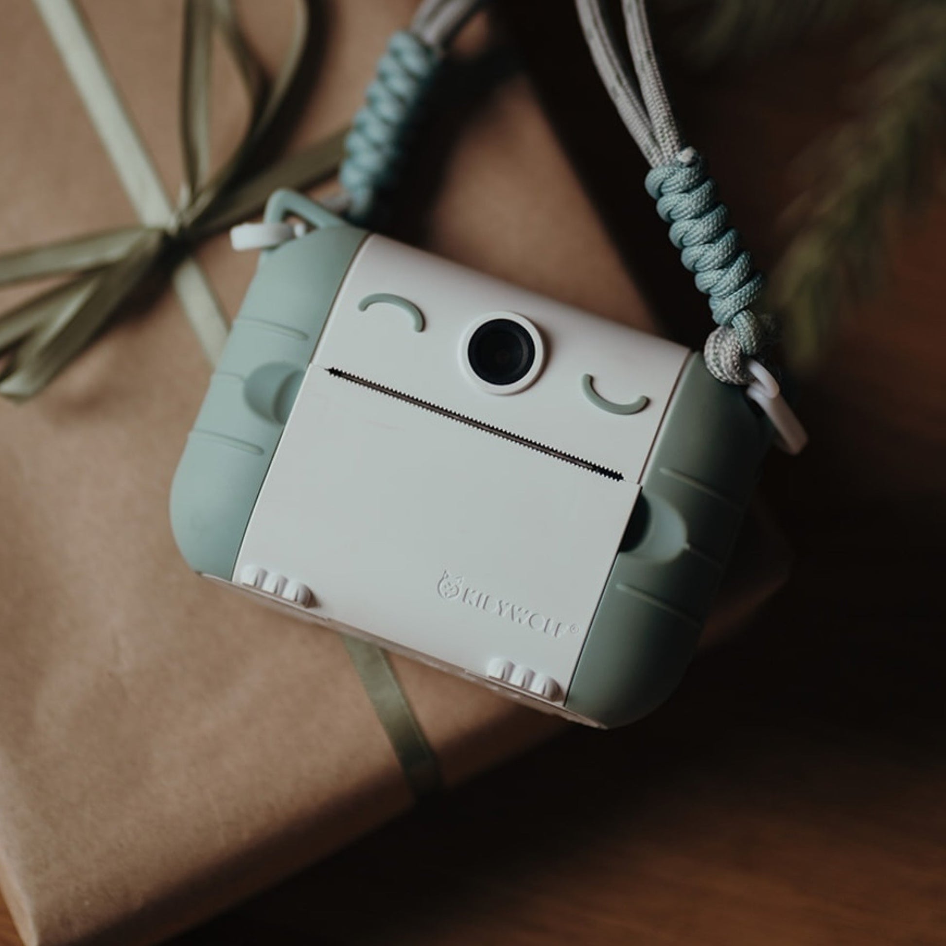 KIDYPRINT Instant Print Camera for Kids | Green | Ink-Free | Ages 5+