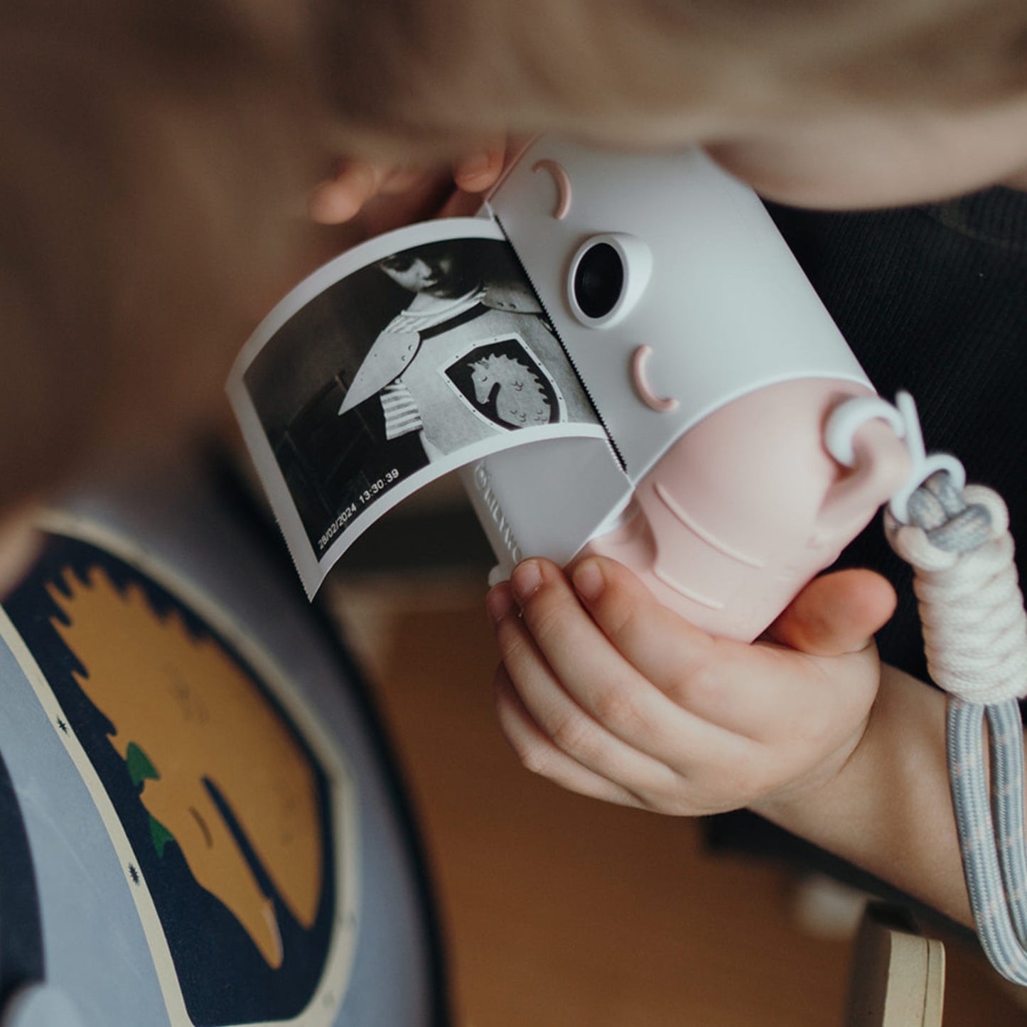KIDYPRINT Instant Print Camera for Kids | Pink | Ink-Free | Ages 5+