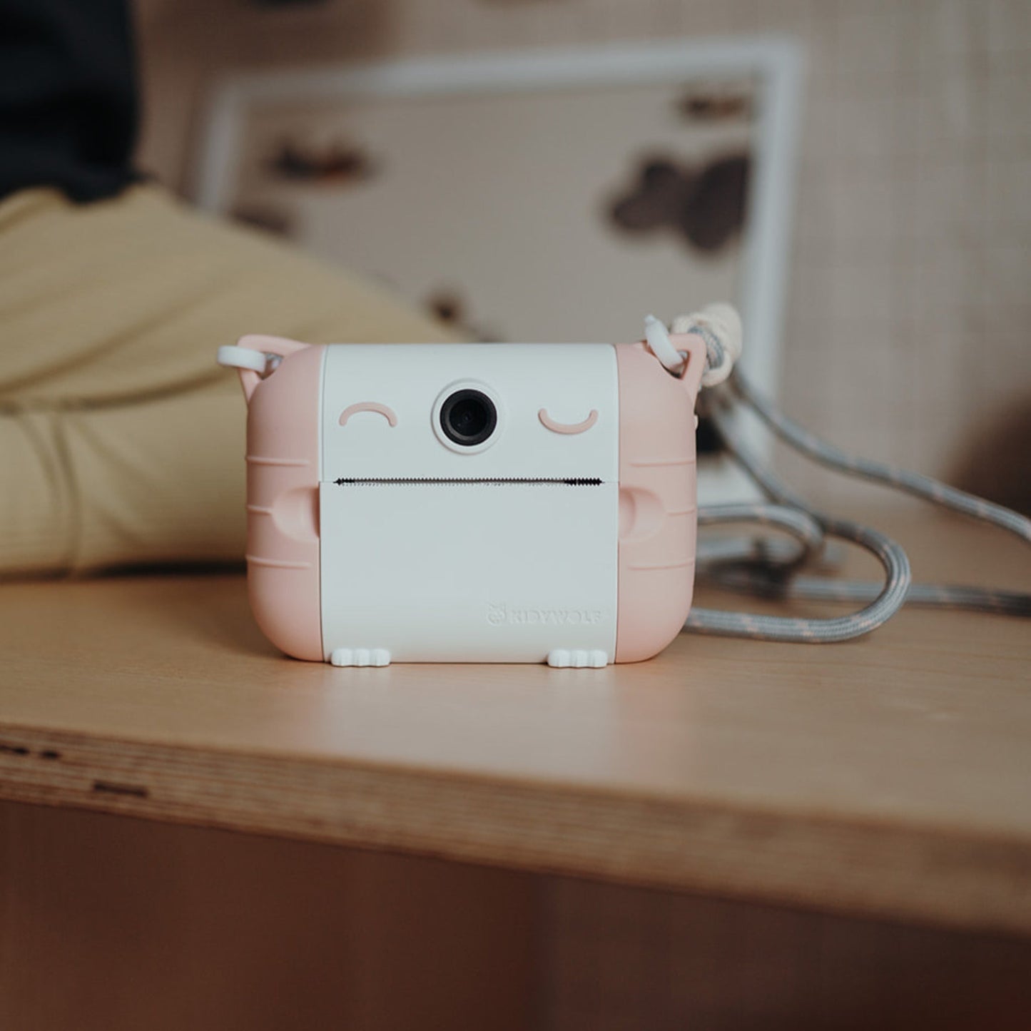KIDYPRINT Instant Print Camera for Kids | Pink | Ink-Free | Ages 5+