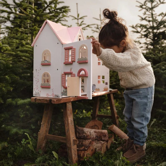 Wooden Dolls House Complete Set - Little Dutch