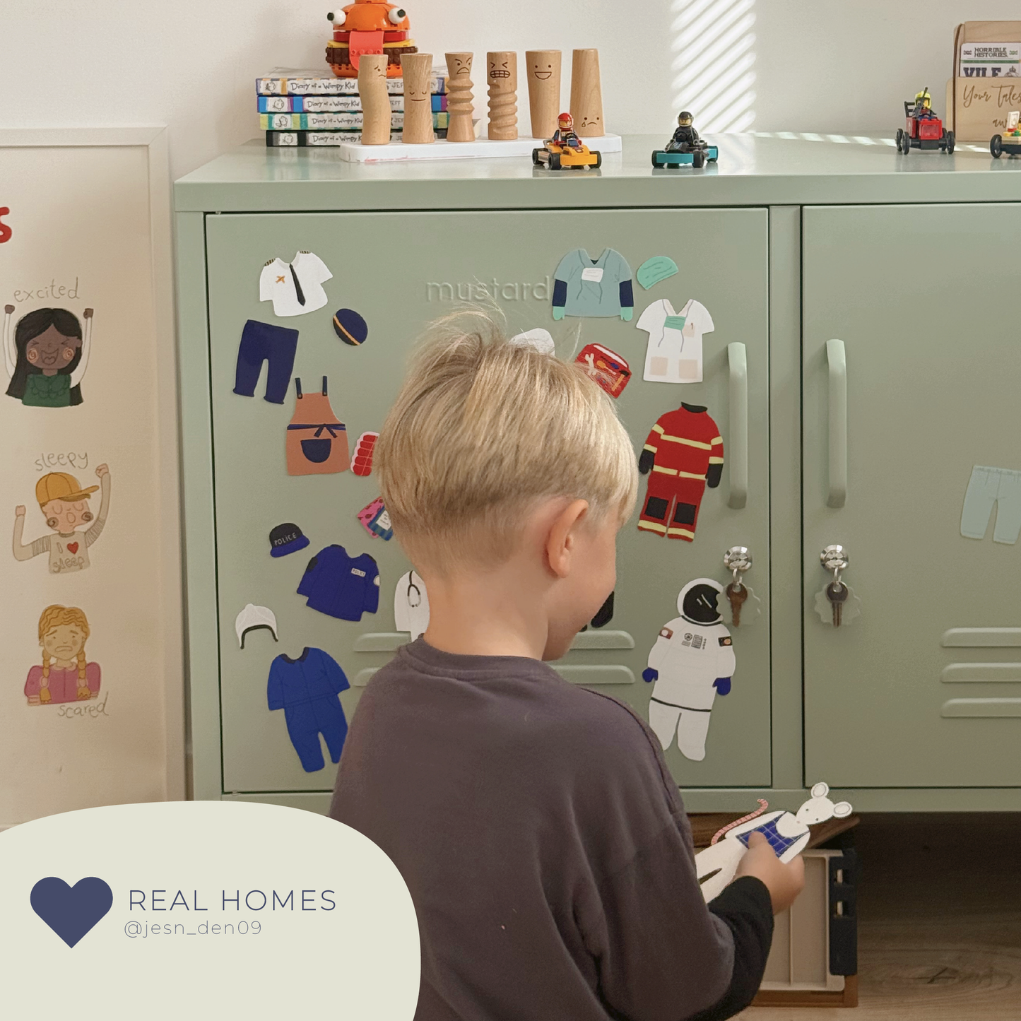 Dress Up Professions Magnetic Play Set