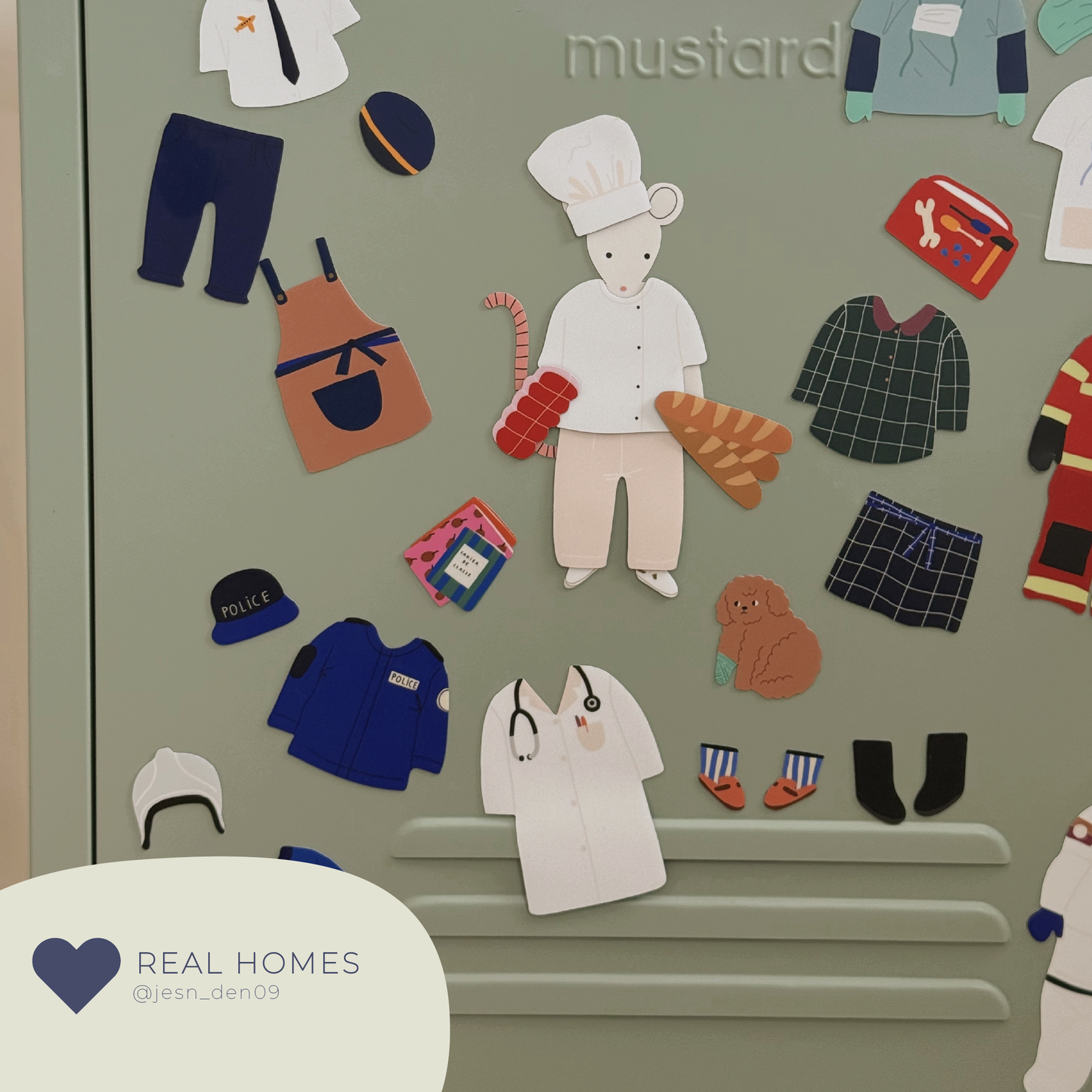 Dress Up Professions Magnetic Play Set