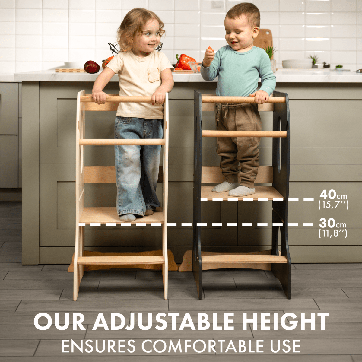 Stable Montessori Tower – Ivory