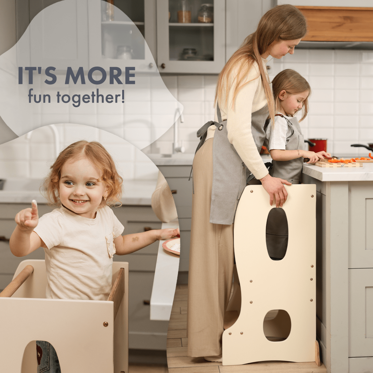 Stable Montessori Tower – Ivory