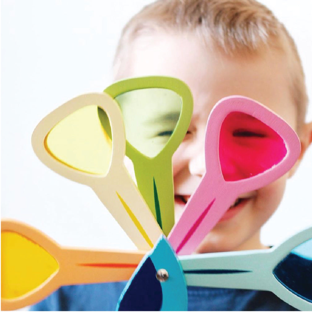 Rainbow Peacock Sensory STEM Toy For Ages 18 Months +