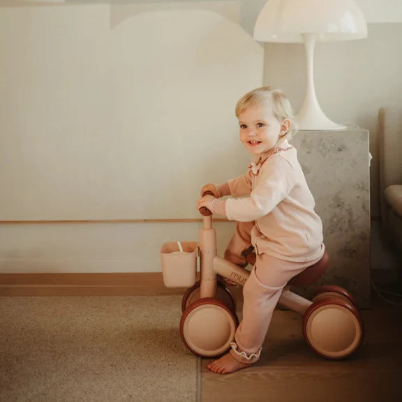 Mushie Mini Toddler Balance Bike – Blush | Mucky Wolf