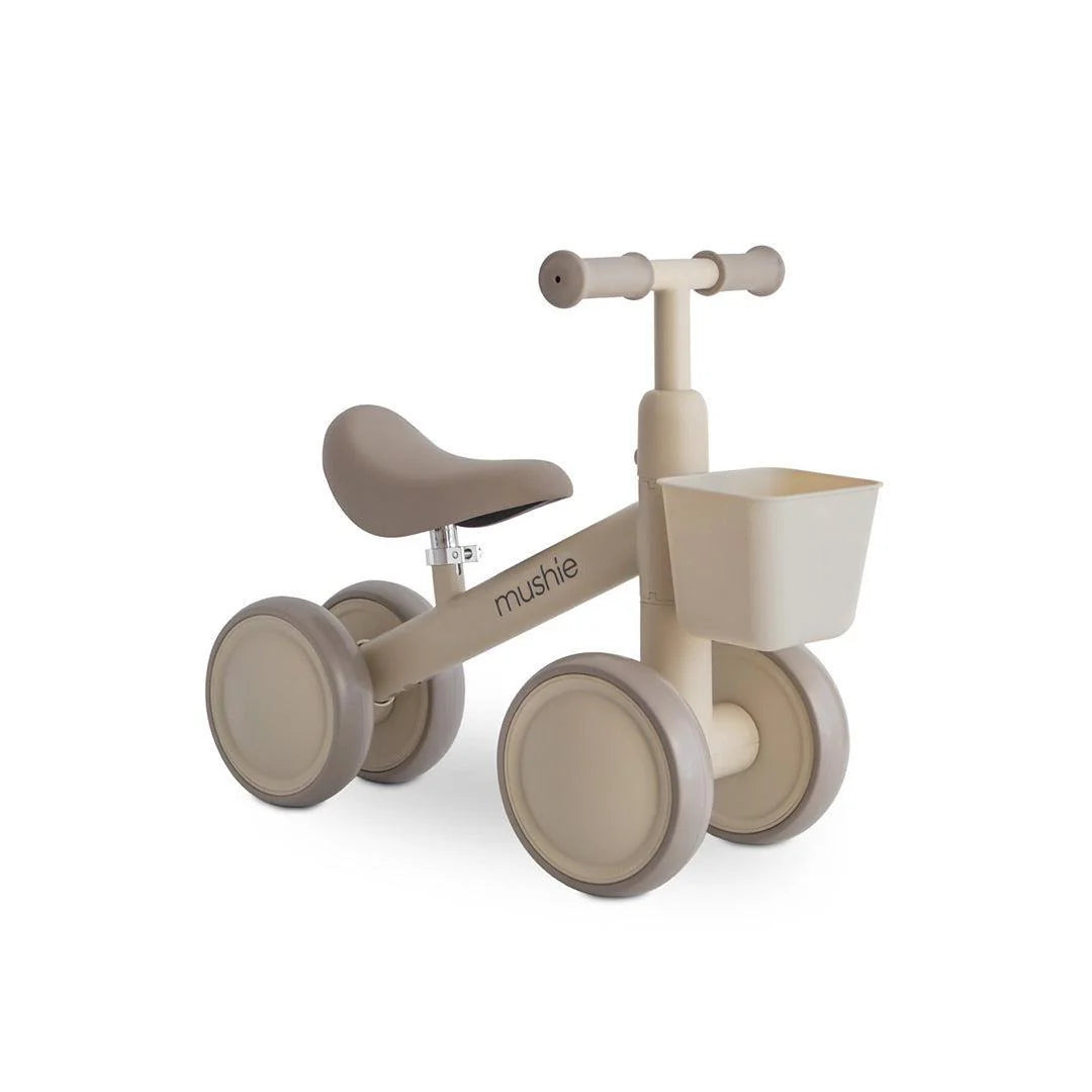 Mushie Mini Toddler Balance Bike – Sand | Mucky Wolf