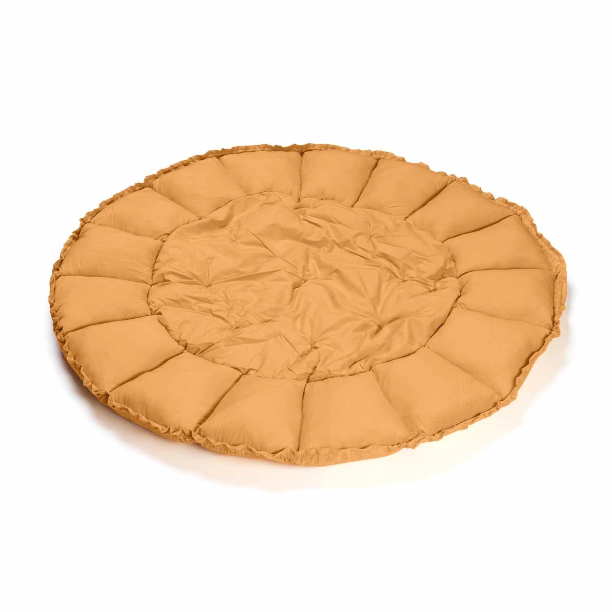 Soft Circle Organic Baby Playmat - Coco - Mustard