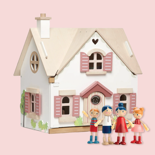Tender Leaf Toys Cottontail Cottage Dolls House