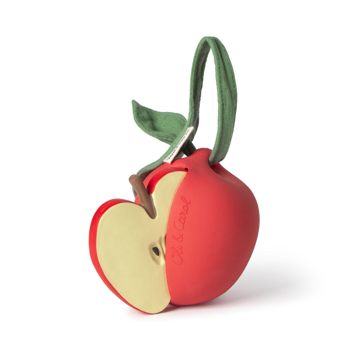 Natural Rubber Dummy Carry Case | Pepa the Apple | Oli & Carol
