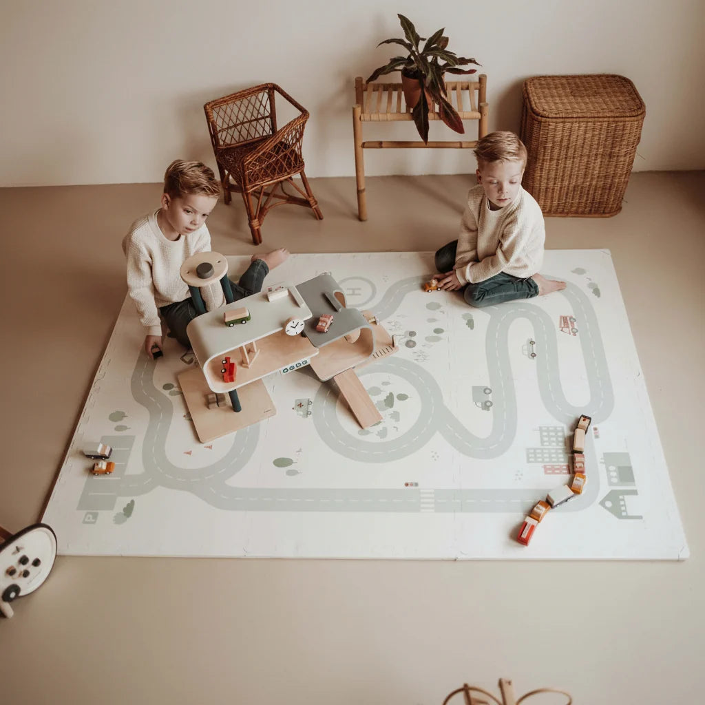 Tiloo Roadmap Puzzle Piece Foam Playmat