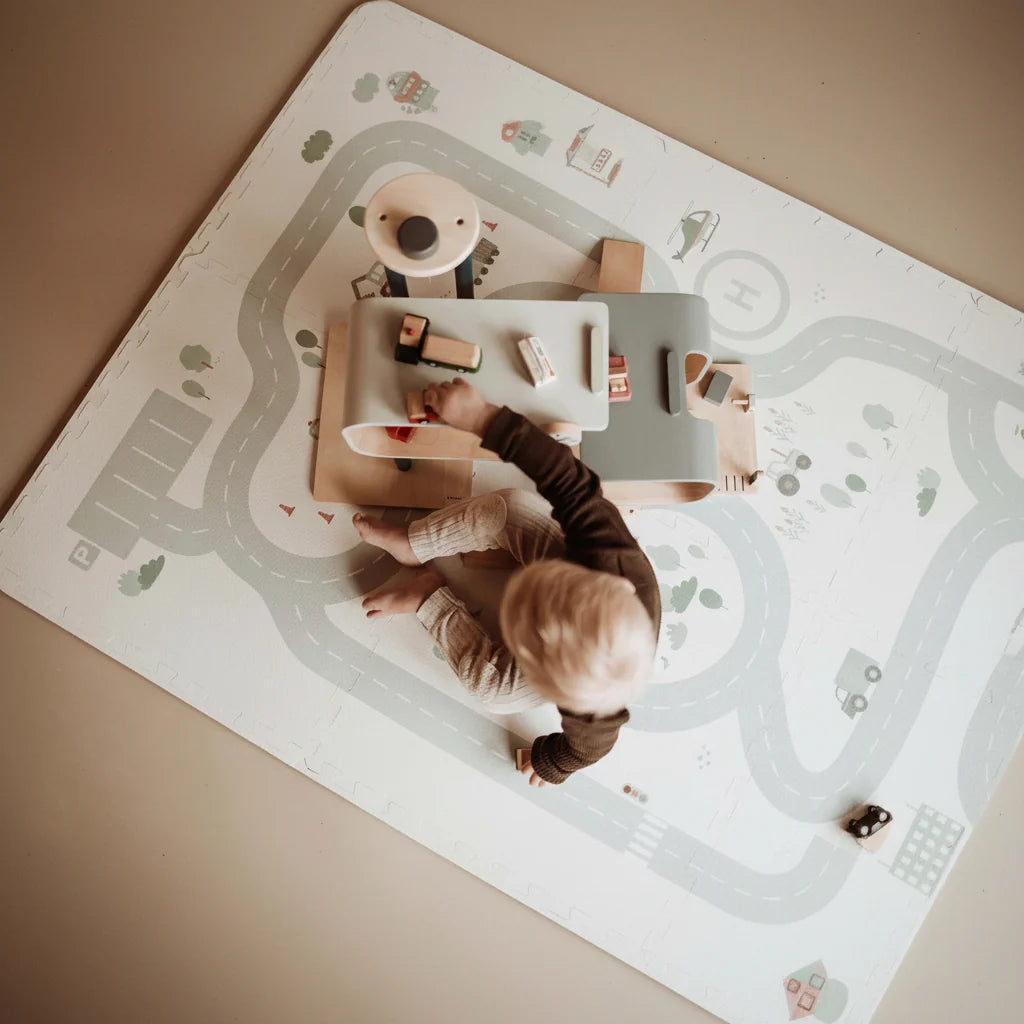Tiloo Roadmap Playmat | Foam Toy Storage | Mucky Wolf
