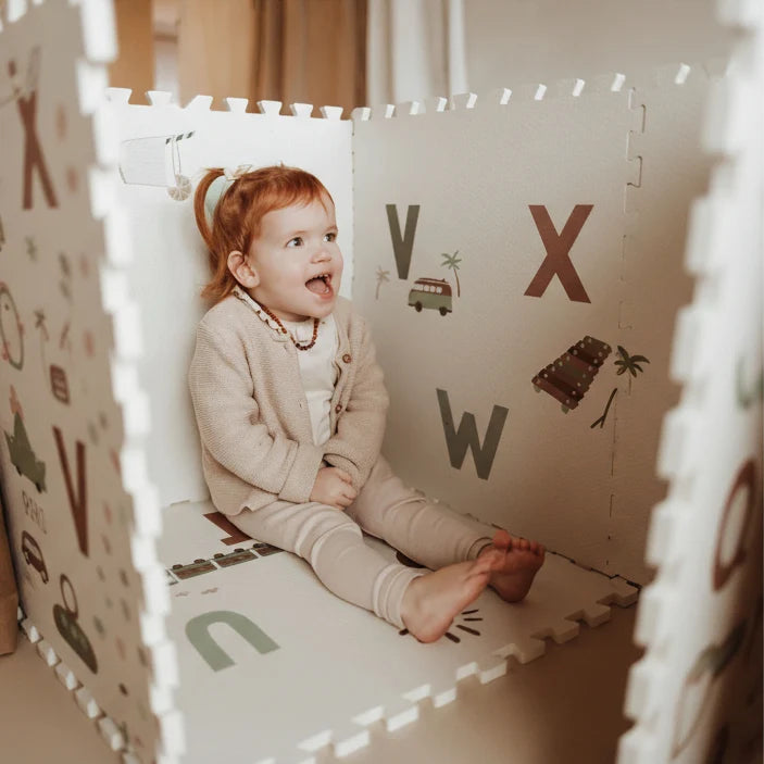 Tiloo Alphabet Playmat | Educational Foam Mat | Mucky Wolf