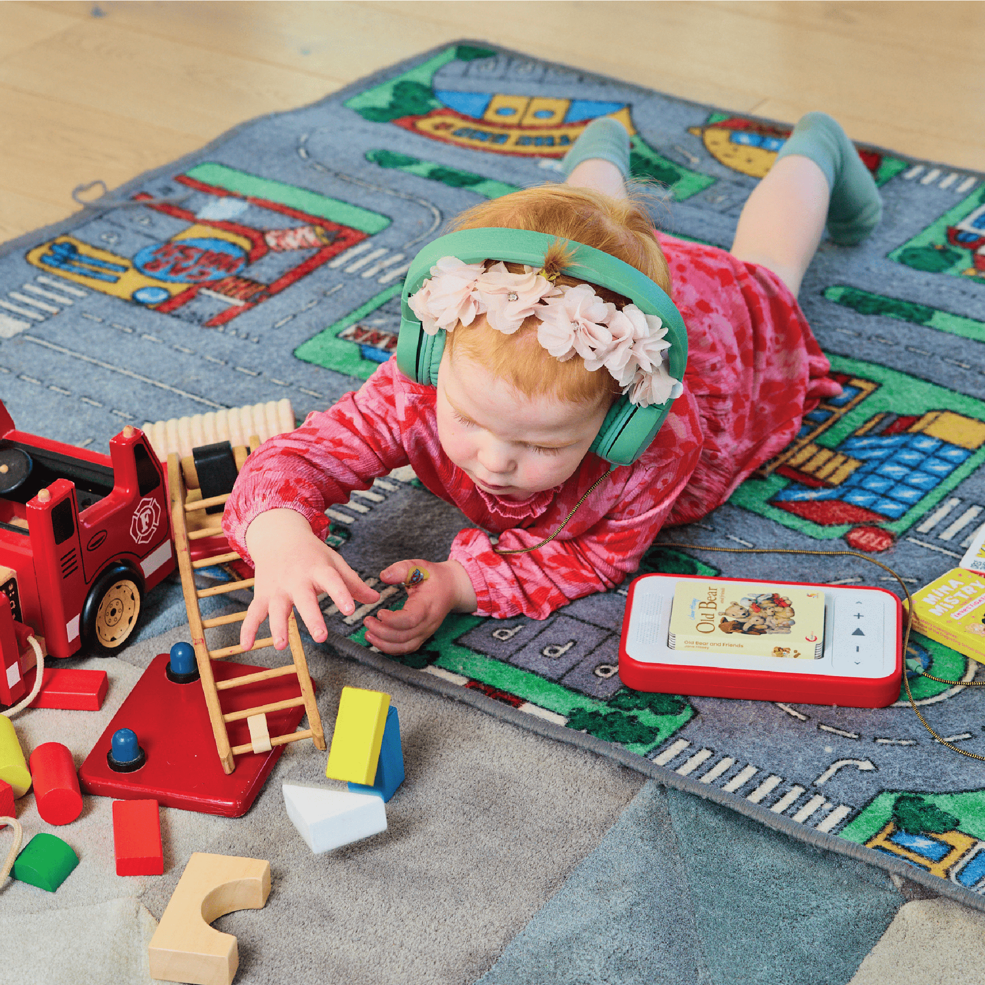 Voxblock Audiobook Player - Screen-Free Audio Player for Kids | Mucky Wolf