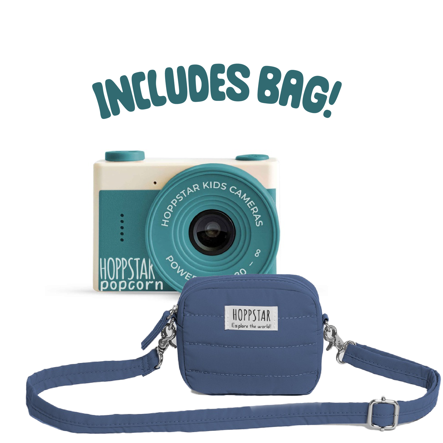 Mini Digital Camera & Bag Bundle - Colour Bay Ages 3+