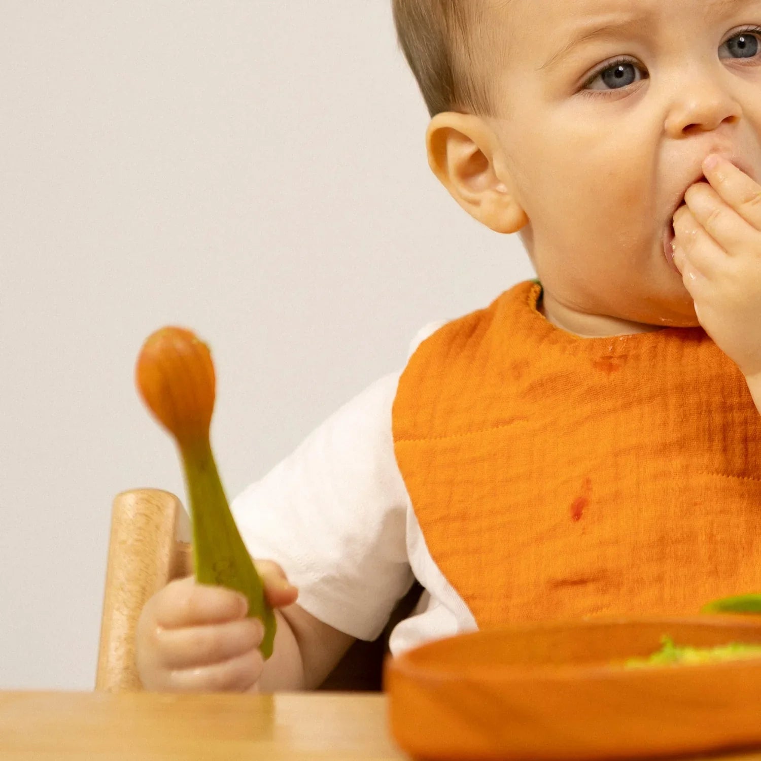 Wooden Baby Weaning Spoon Set | Eco Baby Cutlery – Mucky Wolf
