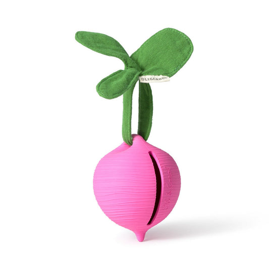 Natural Rubber Dummy Carry Case | Ramona the Radish | Oli & Carol
