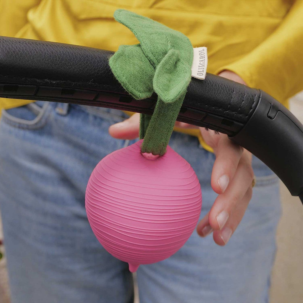 Natural Rubber Dummy Carry Case | Ramona the Radish | Oli & Carol