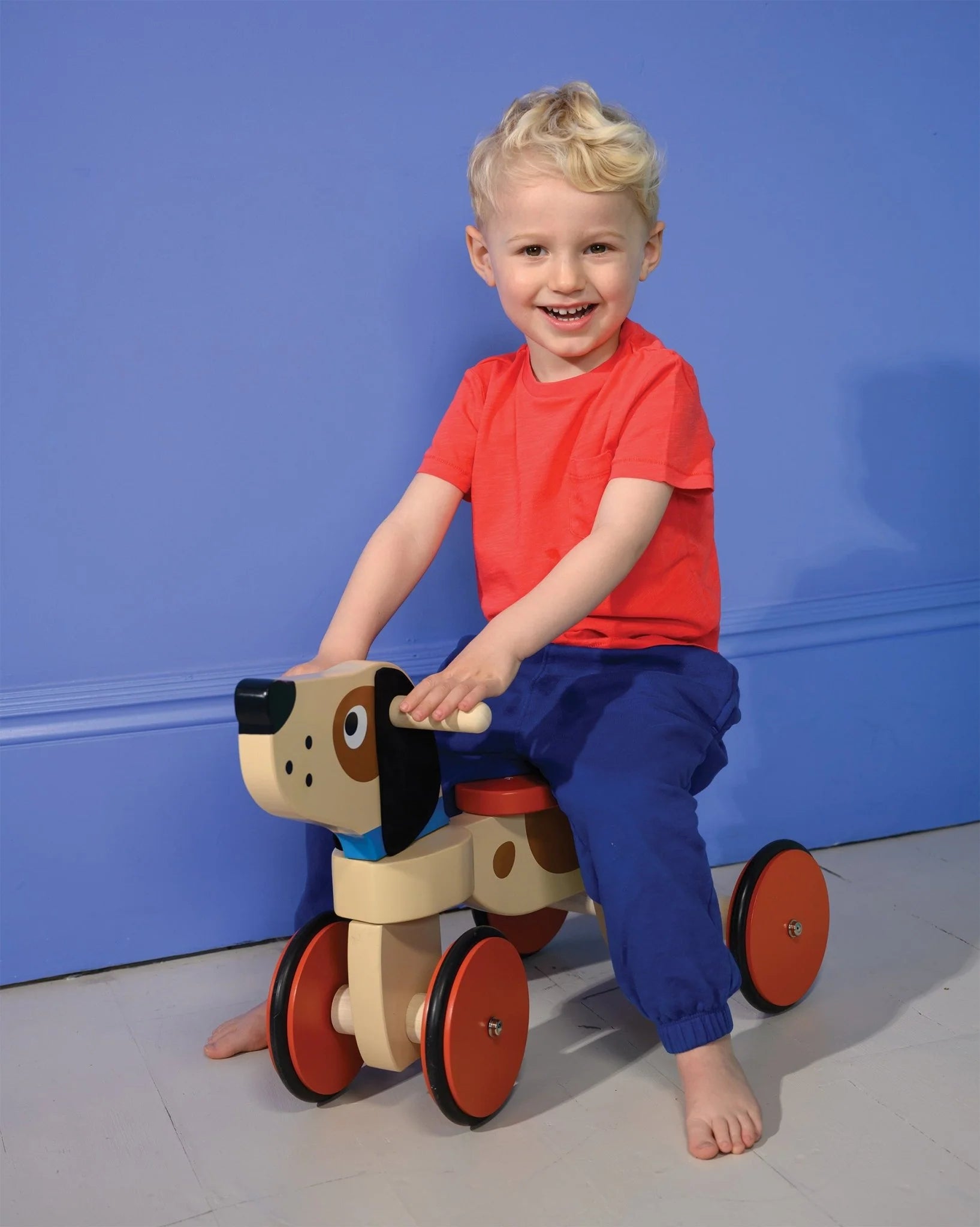 Mentari Ride On Puppy Dog Toddler Toy