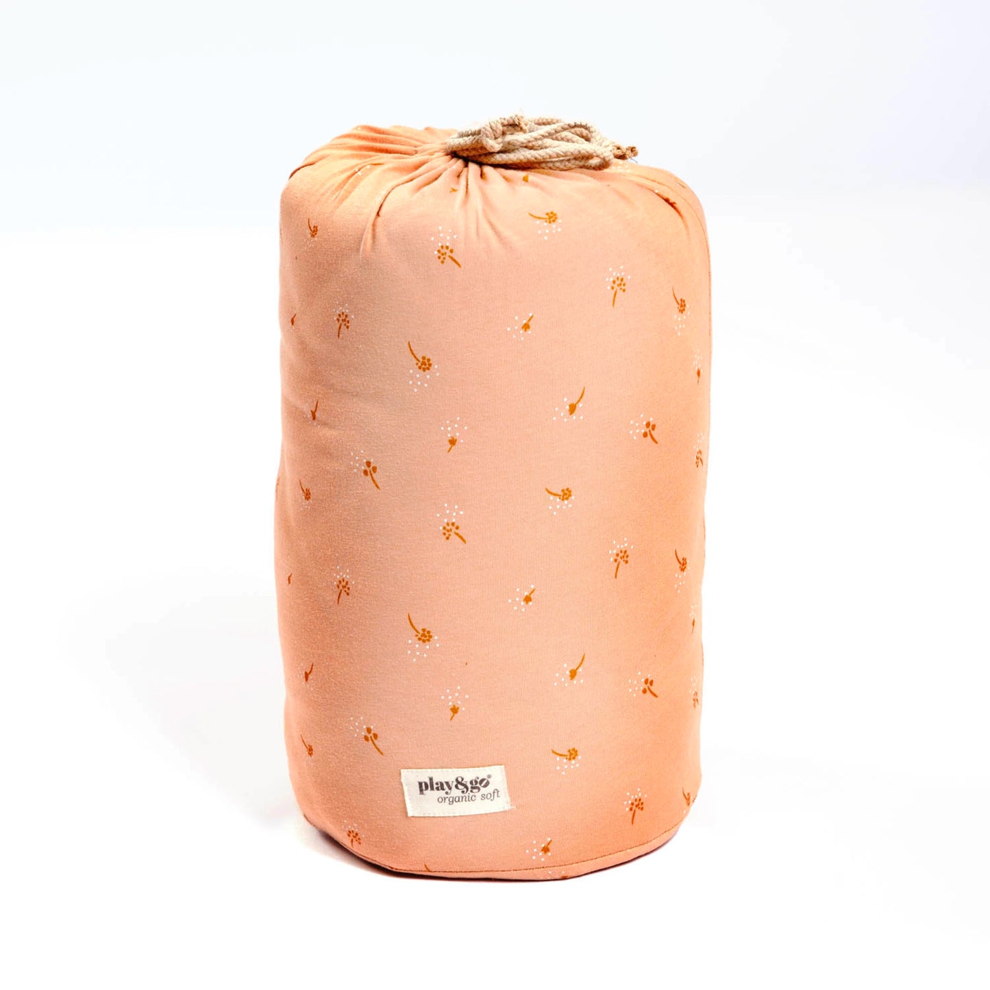 Pink Soft Circle Organic Baby Playmat & Storage Bag - Noomad by Play & Go