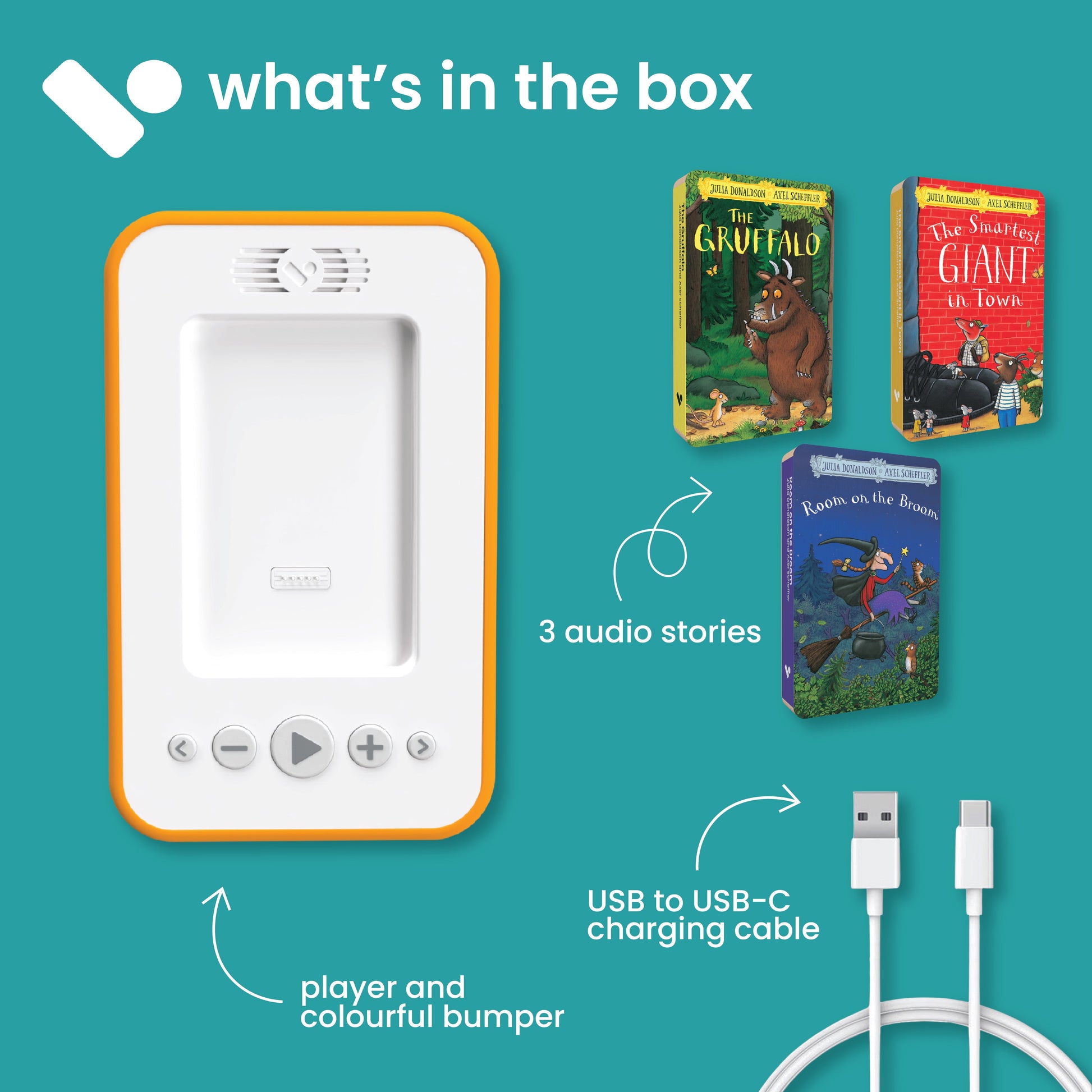 Gruffalo and Friends Starter Pack - Voxblock Audio Player | Mucky Wolf