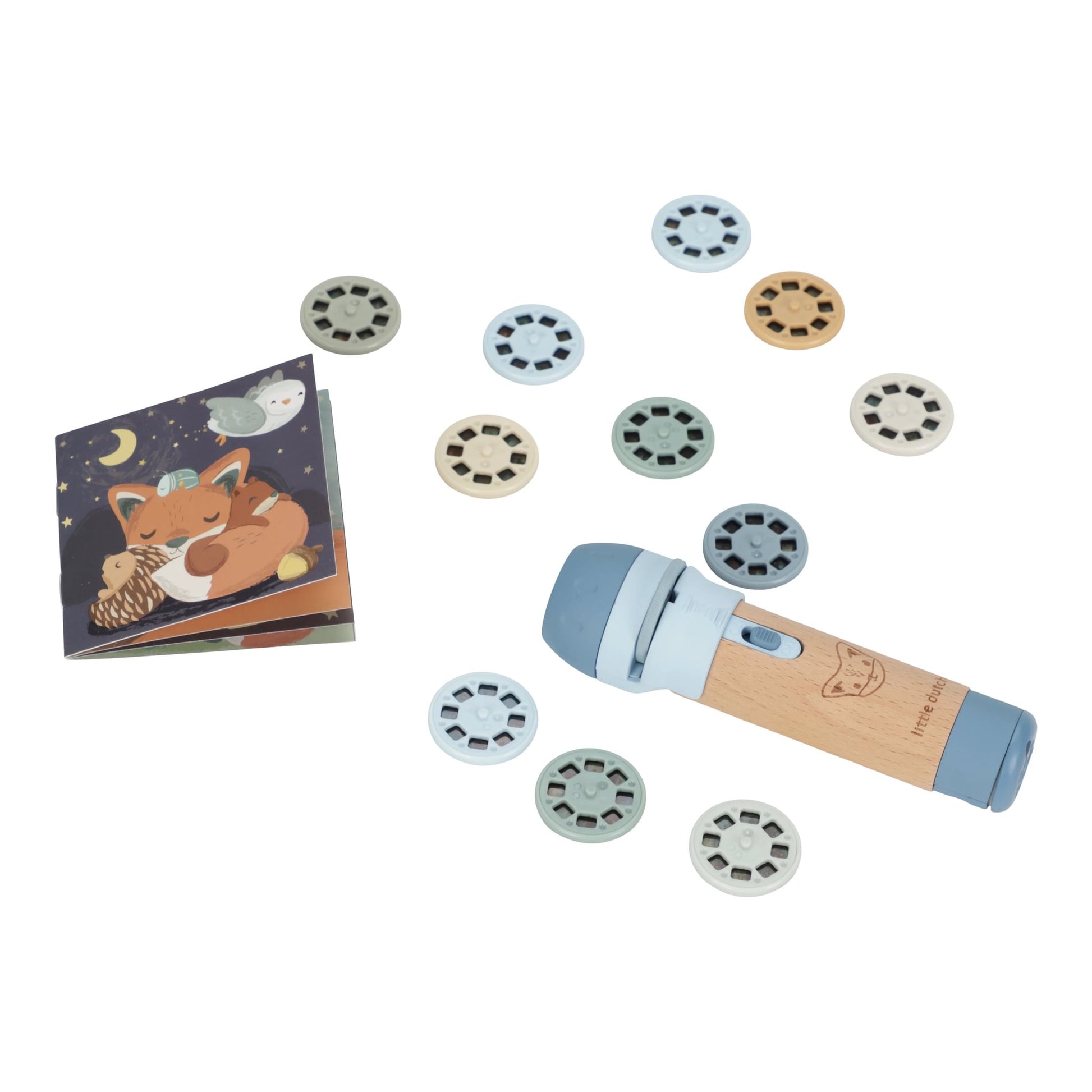 Little Dutch Forest Friends Story Projector Torch | Mucky Wolf