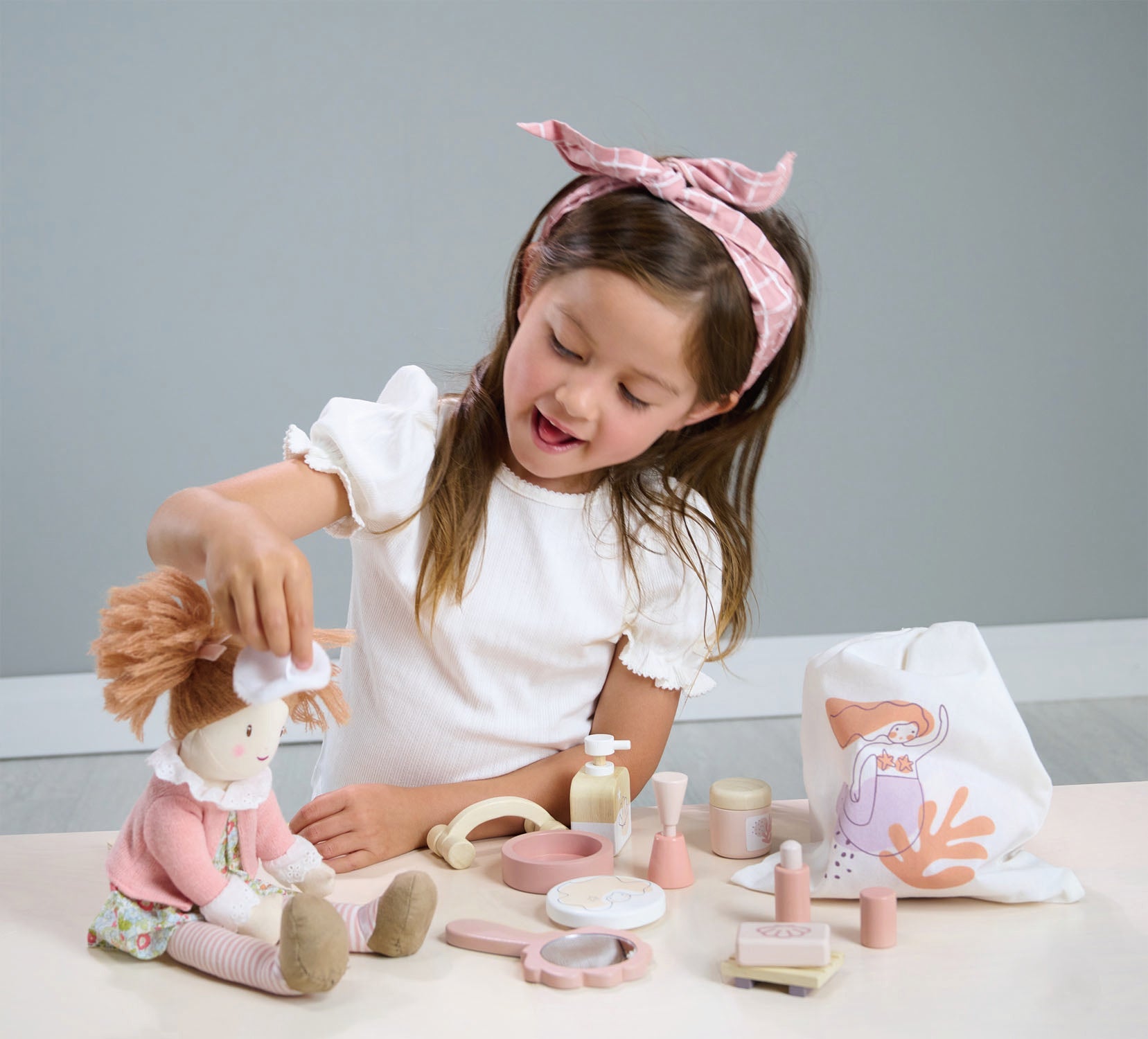 Tender Leaf Toys Spa Retreat Set – Wooden Role Play Gift for Kids | Mucky Wolf