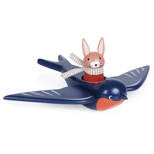 Tender Leaf Toys Swifty Bird – Merrywood Tales Wooden Playset | Mucky Wolf