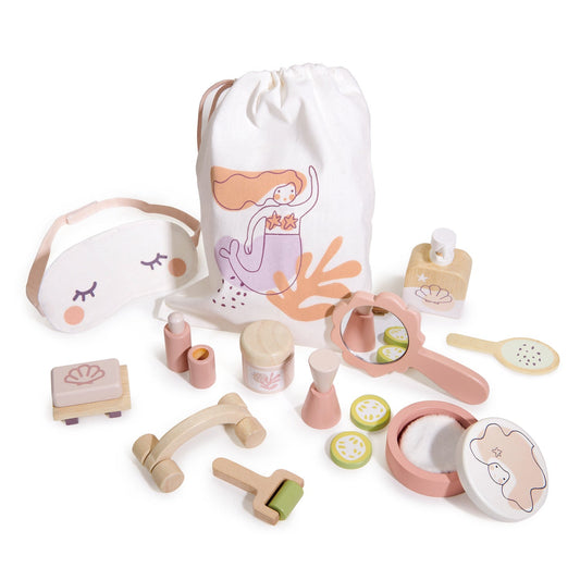 Tender Leaf Toys Spa Retreat Set – Wooden Role Play Gift for Kids | Mucky Wolf