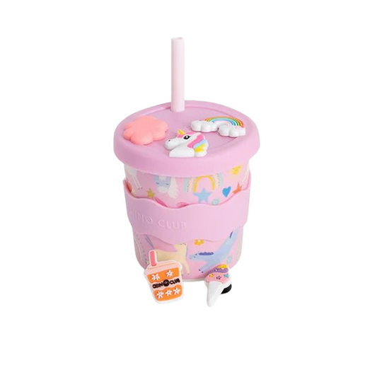 Unicorn Chino Charm Cup 8oz (STRAW INCLUDED)