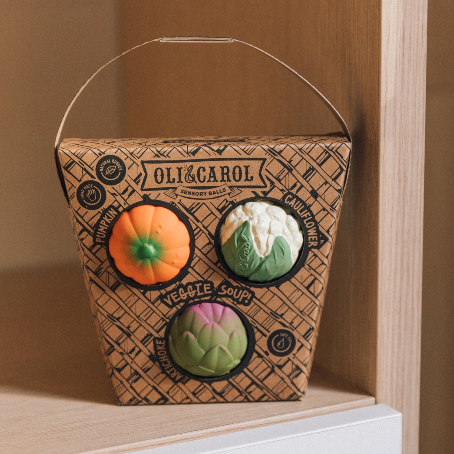Baby Sensory Ball Play Set - Veggie Soup Theme