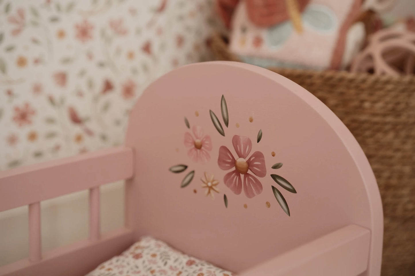 Little Dutch Wooden Doll Bed