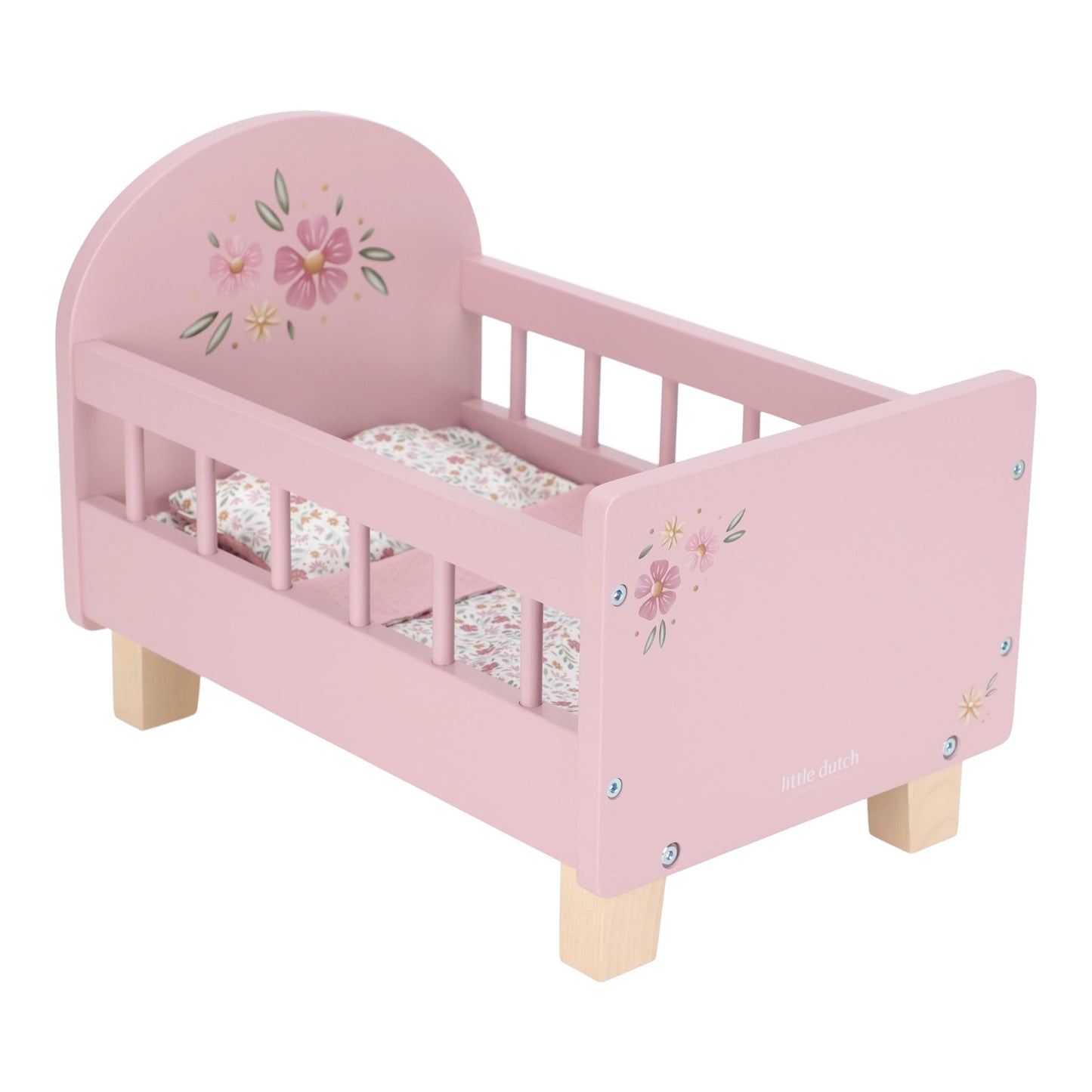 Little Dutch Wooden Doll Bed