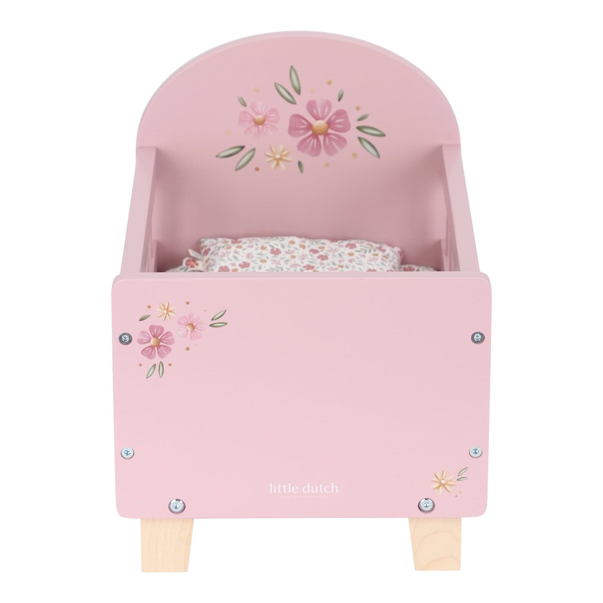 Little Dutch Wooden Doll Bed