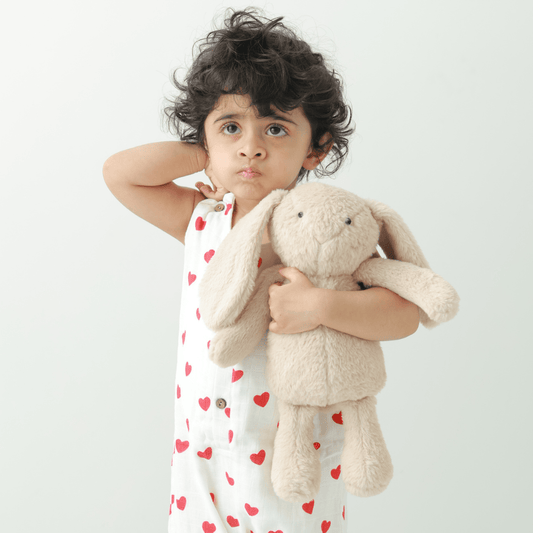 Boba Bunny Soft Toy in Beige | Mucky Wolf