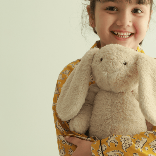 Boba Bunny Soft Toy in Beige | Mucky Wolf